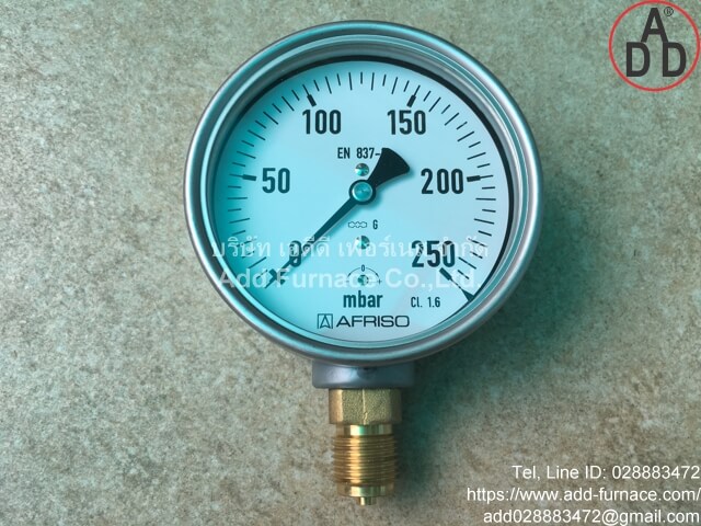 Afriso Pressure Gauge 0~250mbar (10)